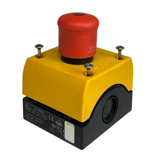 IFM AC010S / E-STOP ILLUMINATED IP67 AS-i SAFETY SLAVE PUSH BUTTON 45128 NSMP
