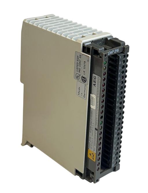 AEG MODICON AS-BDAP-216 / DAP 216 TSX OUTPUT MODULE 16 BINARY 24VDC 0.5A NSMP