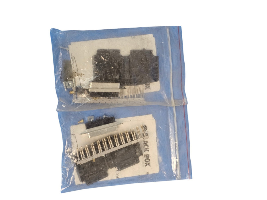 LOT OF 2 NEW BLACK BOX FA022 DB25 FEMALE CONN KITS