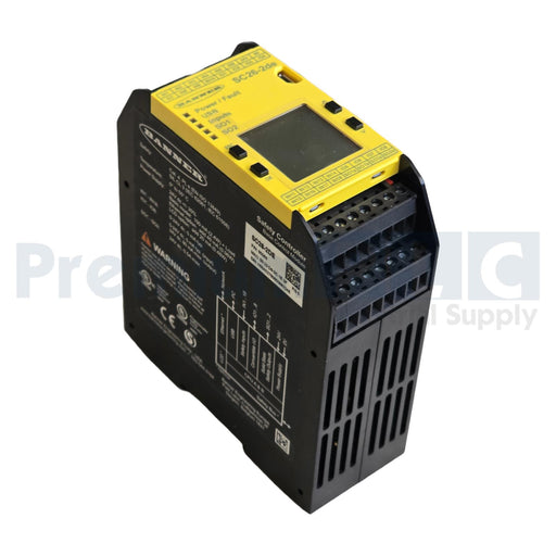 BANNER SC26-2DE SC26 SAFETY CONTROLLER BASE CONTROL MODULE P/N 85068 NUPI