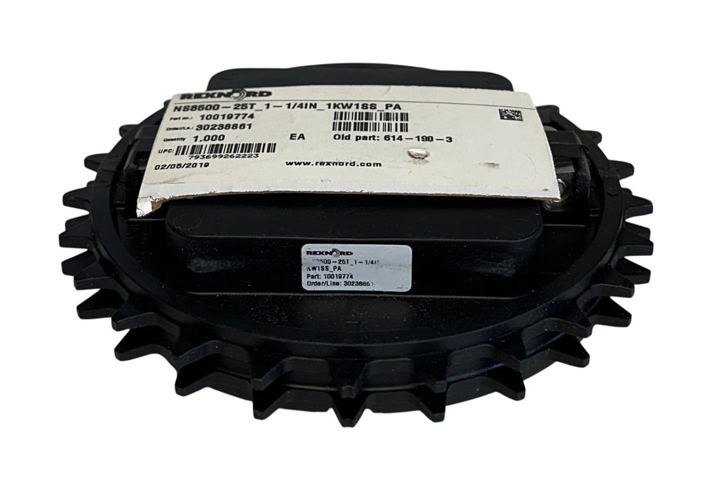 REXNORD NS8500-25T_1-1/4IN_1KW1SS_PA / 10019774 NYLON SPROCKET 1-1/4'' BORE NSNP