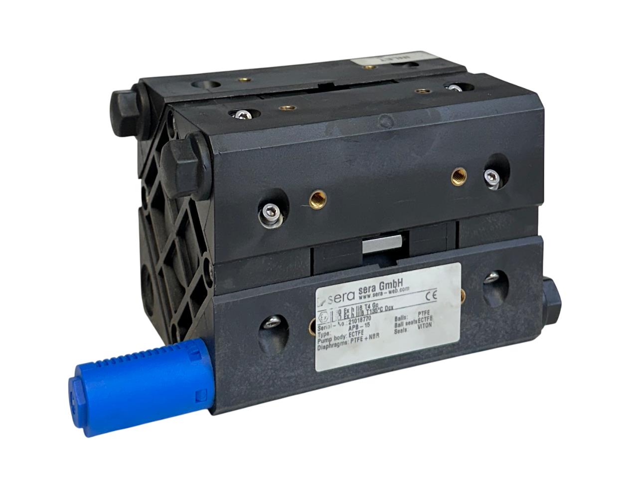 SERA GmbH APB-15 / APB15 AIR DRIVEN DIAPHRAGM PUMP ECTFE PTFE+NBR USNP