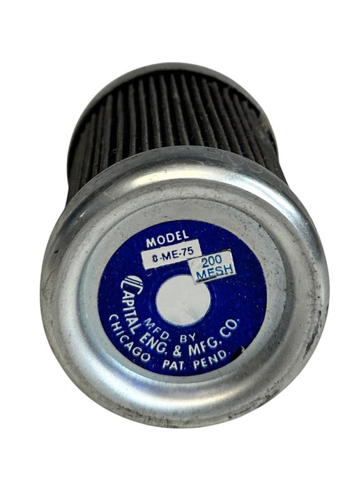 CAPITOL ENGINEERING & MFG 8-ME-75 / 8ME75 SUCTION STRAINER 200 MESH NSNP
