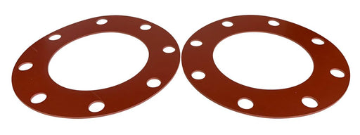 2 NAPAC GRAINGER 7124FF-0150-125-0600 / 1TUV6 FULL FACE GASKETS 6'' RED SBR NSMP