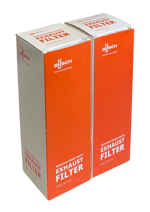 2 BUSCH 0532140154 / V532 140 154 EXHAUST FILTERS FOR VACUUM PUMP NSMP