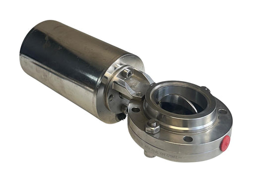 KIESELMANN 4200.100.000 / 4200100000 SPRING TENSION BUTTERFLY VALVE 2.5'' USNP