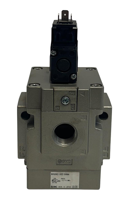 SMC NVG342-5DZ-04NA / NVG3425DZ04NA SOLENOID VALVE 24VDC COIL VG/VGA USNP