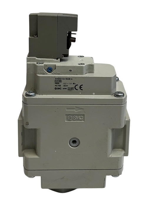 SMC AV4000-04-5DZB-A / AV4000045DZBA SOFT START-UP VALVE 24VDC SOLENOID USNP