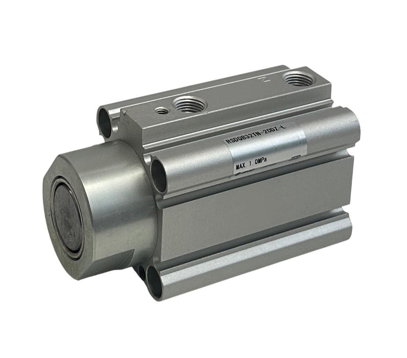 SMC RSDQB32TN-20DZ-L / RSDQB32TN20DZL COMPACT STOPPER CYLINDER 20mm STROKE USNP
