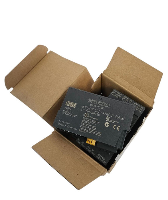 NEW SIEMENS 6ES7132-4HB12-0AB0 RELAY OUTPUT MODULES 6ES71324HB120AB0 (4/PACK)