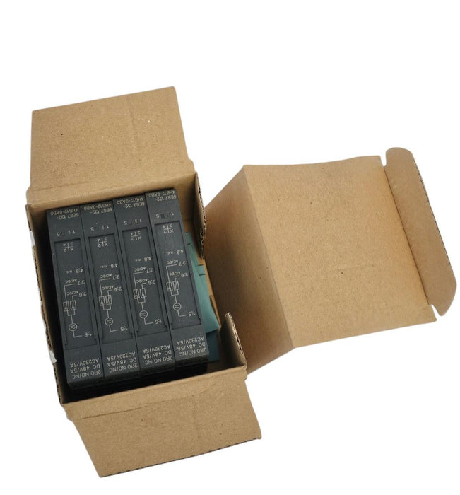 NEW SIEMENS 6ES7132-4HB12-0AB0 RELAY OUTPUT MODULES 6ES71324HB120AB0 (4/PACK)