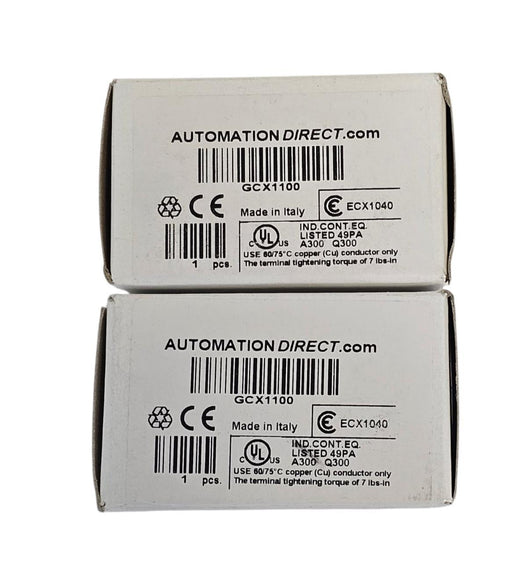 LOT OF 2 NIB AUTOMATION DIRECT GCX1100 PUSHBUTTONS