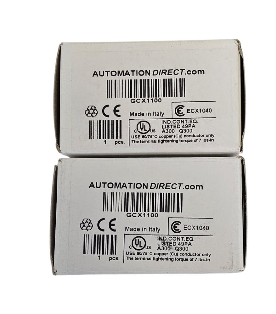 LOT OF 2 NIB AUTOMATION DIRECT GCX1100 PUSHBUTTONS