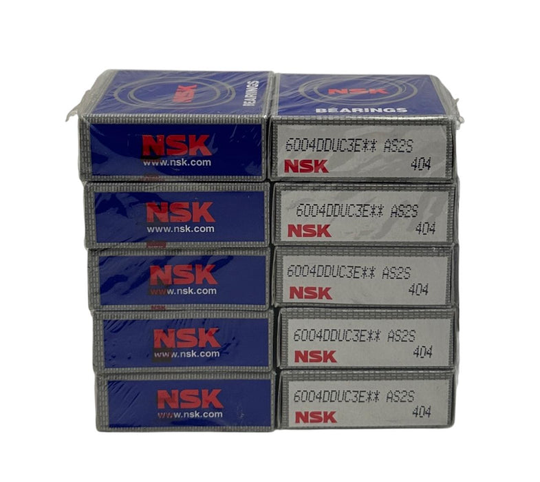 10 NSK 6004DDUC3 / 6004DDUC3E / 6004DDUC3E** AS2S DEEP GROOVE BALL BEARINGS NSFS