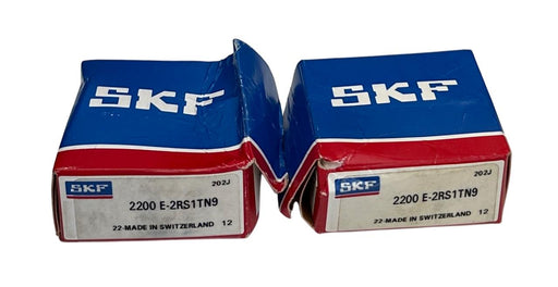 2 SKF 2200 E-2RS1TN9 / 2200E2RS1TN9 SELF-ALIGNING BALL BEARINGS 10mm BORE NSMP