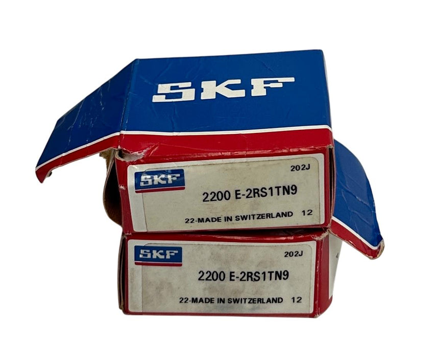 2 SKF 2200 E-2RS1TN9 / 2200E2RS1TN9 SELF-ALIGNING BALL BEARINGS 10mm BORE NSMP