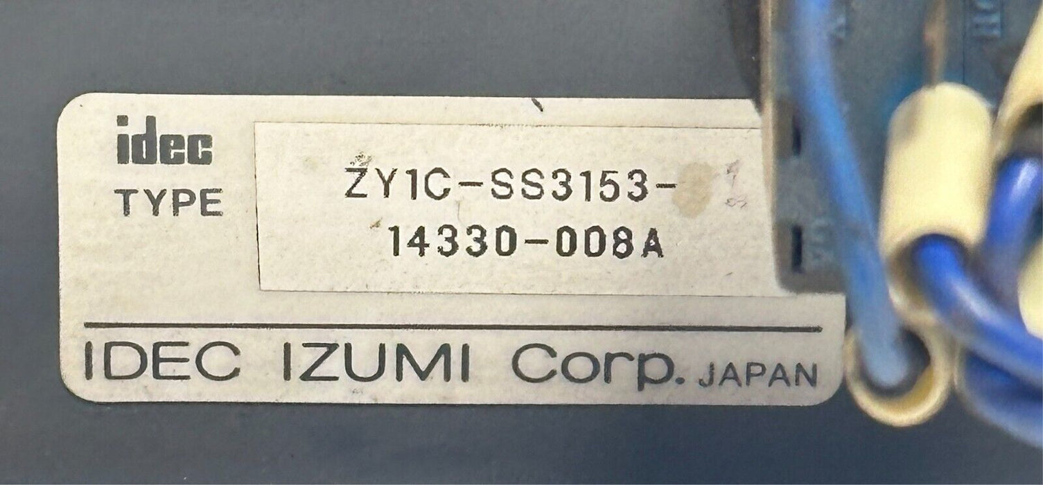 IDEC IZUMI ZY1C-SS3153-14330-008A / ZY1C-SS3153 CONTROL PANEL PCB4834B USNP