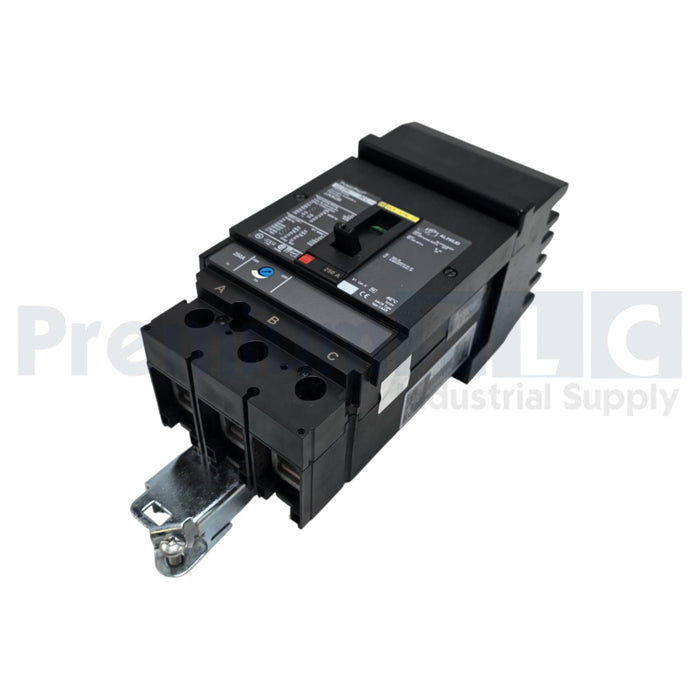 SQUARE D JJA36250 PowerPact JJ 250 CIRCUIT BREAKER 250A, 3-POLE, 600VAC NSNP