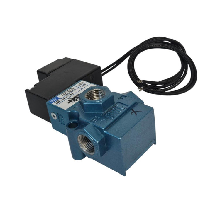 NEW MAC 55B-12-PI-111AA CONTROL VALVE 55 SERIES 3-WAY W/ SOLENOID PID-111AAAA