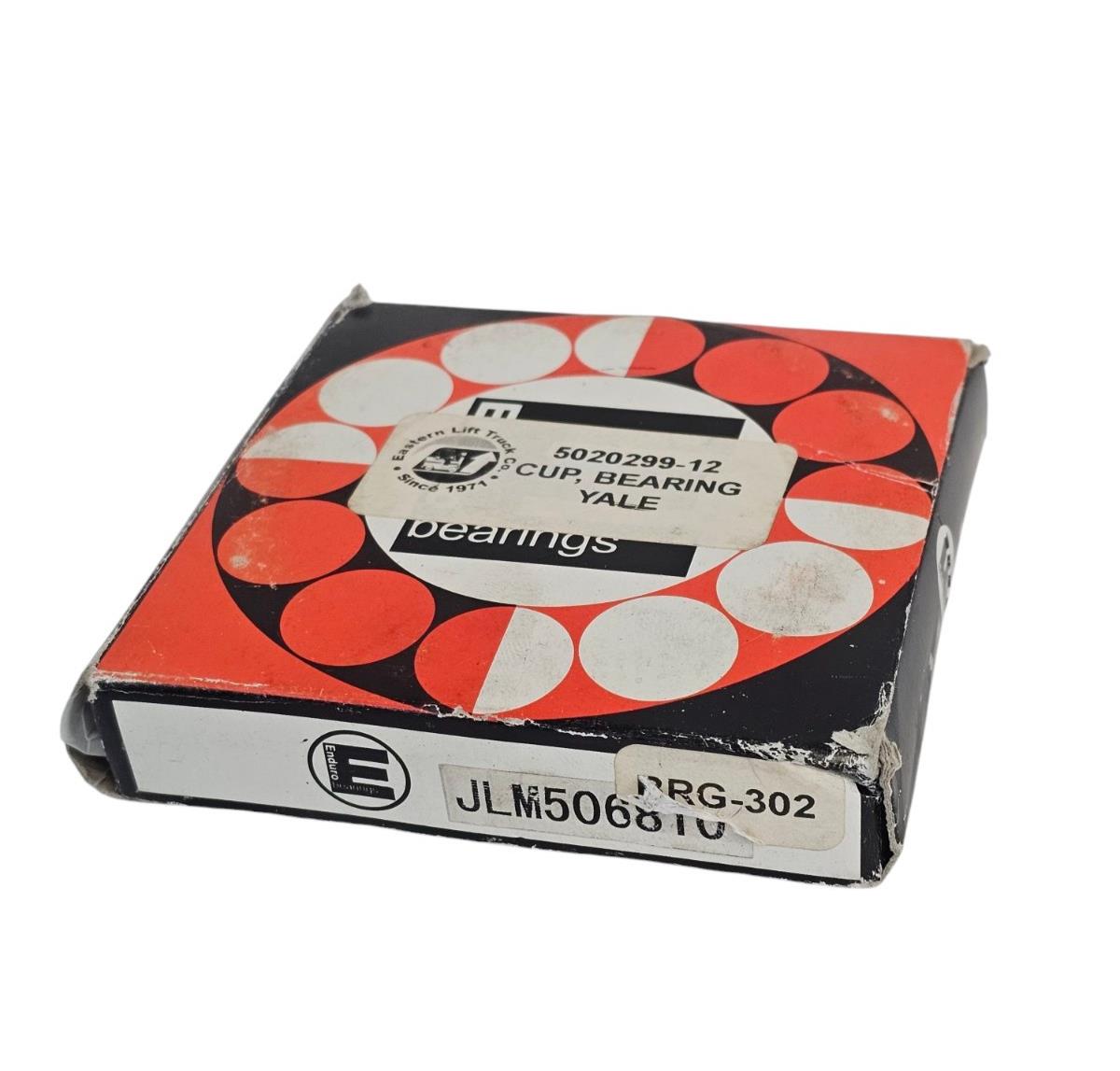 NIB ENDURO JLM506810 BEARING CUP REPLACEMENT FOR YALE FORKLIFT 5020299-12