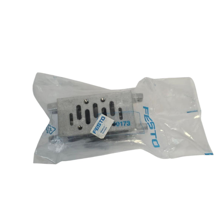 NEW FESTO VDMA-24-345-C-1 PNEUMATIC MANIFOLD 1/4 INCH NPT ALUMINUM