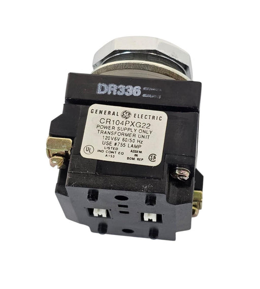 NEW GENERAL ELECTRIC CR104PXG22 TRANSFORMER UNIT 120V / 6V NO LENS