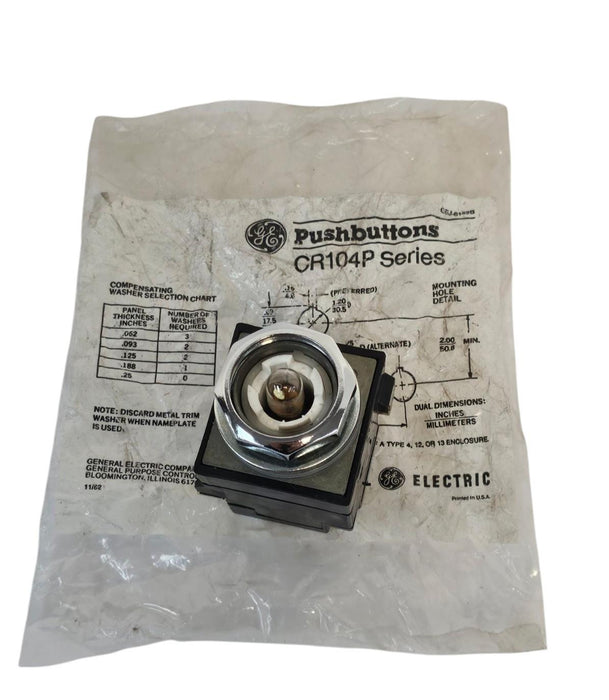 NEW GENERAL ELECTRIC CR104PXG22 TRANSFORMER UNIT 120V / 6V NO LENS