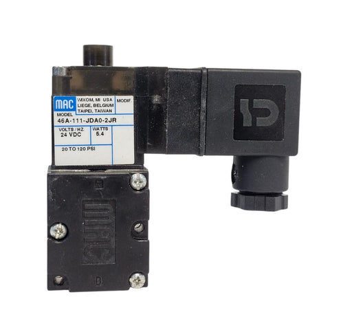NEW MAC 46A-111-JDA0-2JR SOLENOID VALVE 24VDC 5.4 WATTS 46A111JDA02JR