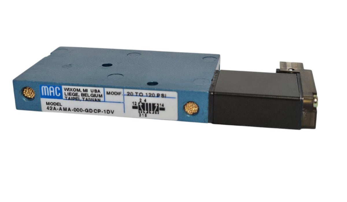 MAC 42A-AMA-000-GDCP-1DV SOLENOID VALVE 42 SERIES 4-WAY 24 V DC 1.8 W