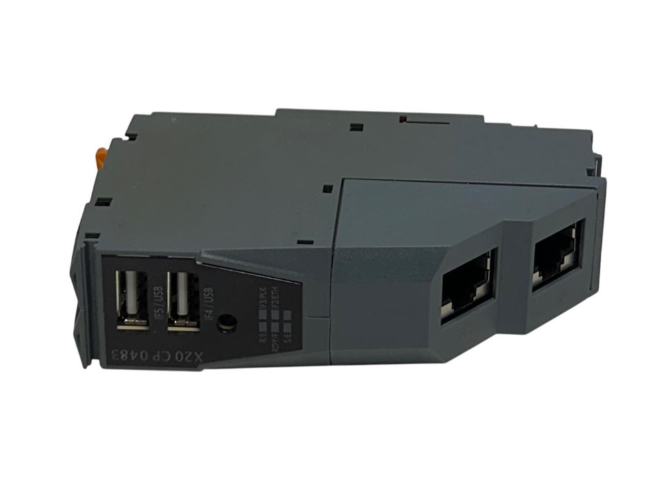 B&R X20 CP 0483 / X20CP0483 CPU LOGIC CONTROLLER 2- USB PORTS EtherNet D0 NSNP