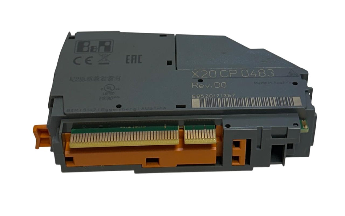 B&R X20 CP 0483 / X20CP0483 CPU LOGIC CONTROLLER 2- USB PORTS EtherNet D0 NSNP