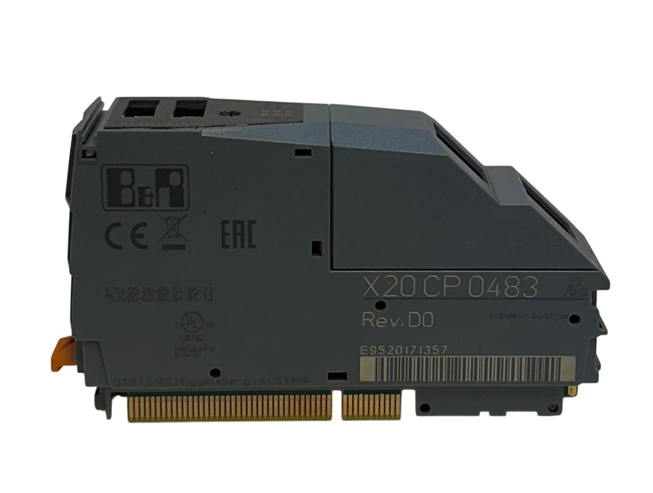 B&R X20 CP 0483 / X20CP0483 CPU LOGIC CONTROLLER 2- USB PORTS EtherNet D0 NSNP