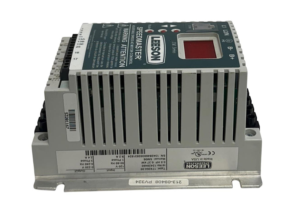 LEESON SPEEDMASTER 174264.00 / 13428460 ADJUSTABLE SPEED AC MOTOR CONTROL USNP