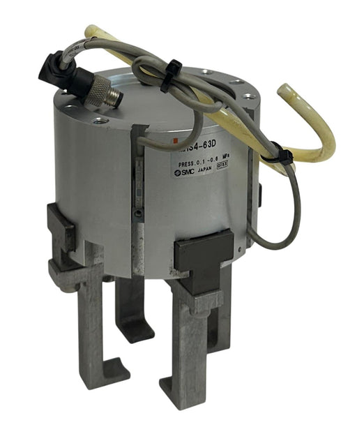 SMC MHS4-63D / MHS463D MHS SERIES PNEUMATIC GRIPPER PARALLEL STYLE 4 GRIP USNP