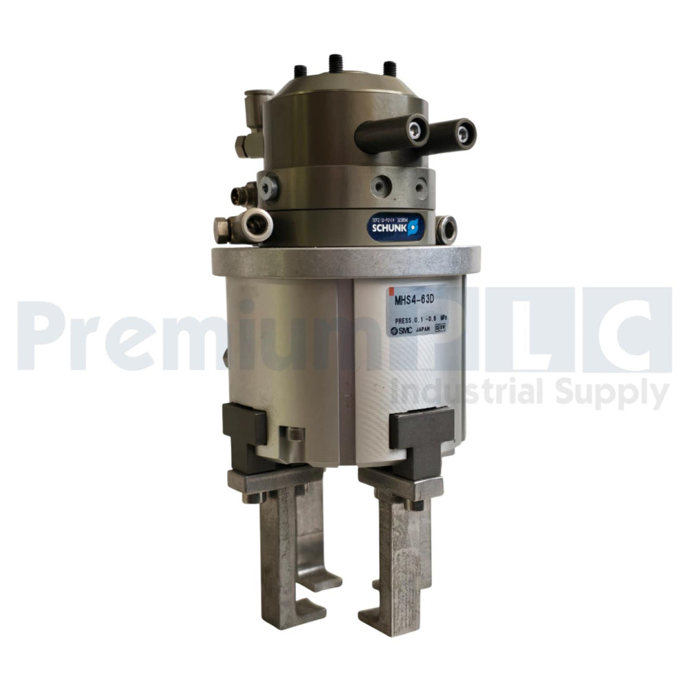 SCHUNK DDF 2-031-P2-E4 / DDF2-31-P2-E4 ROTARY FEED-THROUGH ID 323034 W/MHS4-63D