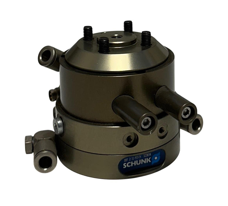 SCHUNK DDF 2-031-P2-E4 / DDF2-31-P2-E4 ROTARY FEED-THROUGH 323034 / 0323034 USNP