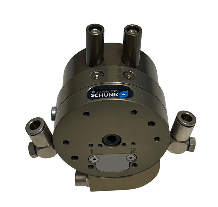 SCHUNK DDF 2-031-P2-E4 / DDF2-31-P2-E4 ROTARY FEED-THROUGH 323034 / 0323034 USNP