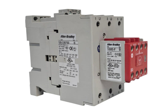 NEW ALLEN BRADLEY 100S-C60D14C SER. B SAFETY CONTACTOR 60A 110V 100SC60D14C