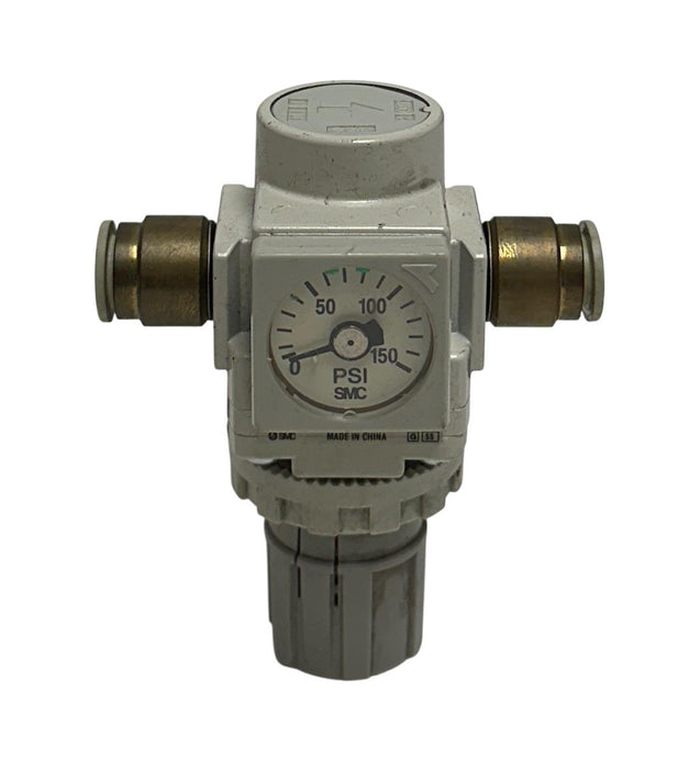 SMC AR20-N02E-Z-B / AR20N02EZB PNEUMATIC PRESSURE REGULATOR 0-150PSI USNP
