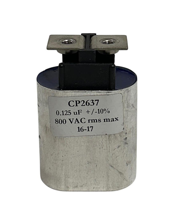 ENERCON INDUSTRIES CP2637 OIL CAPACITOR 800VAC RMS MAX 0.125uF NSNP