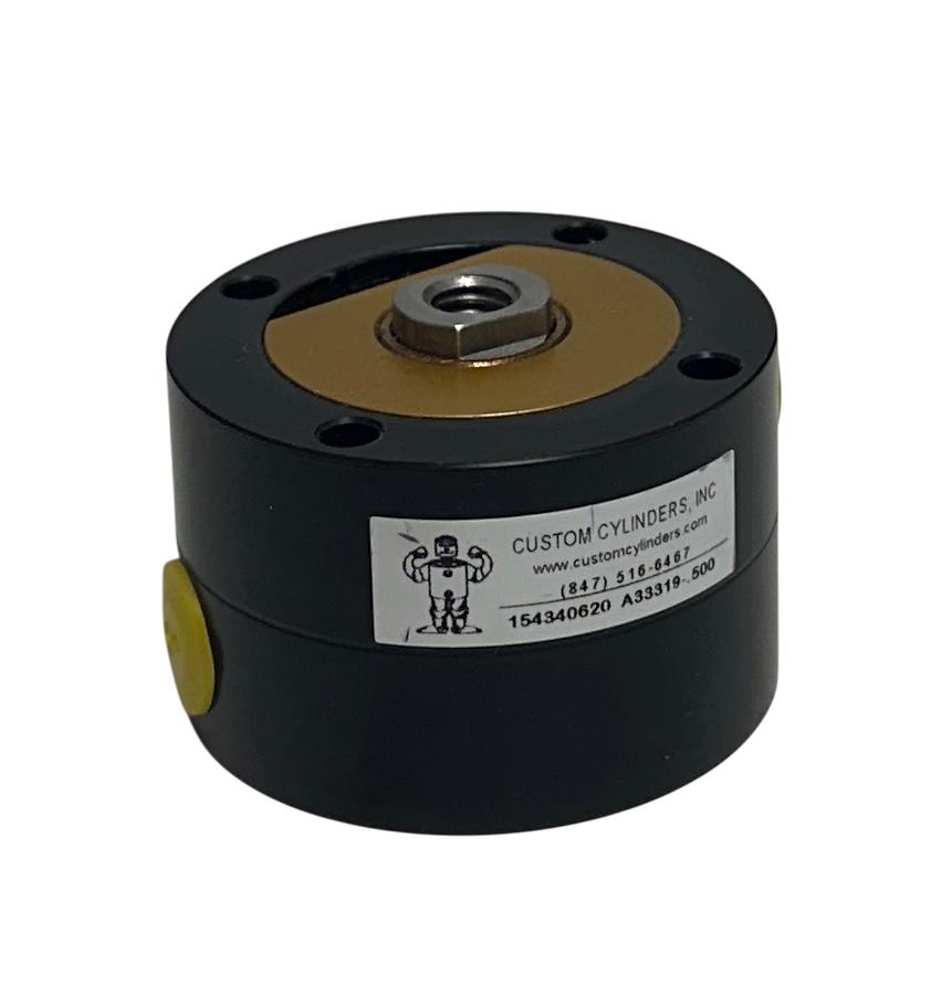 CUSTOM CYLINDERS INC A33319-.500 / 154340620 PNEUMATIC CYLINDER COMPACT NSNP