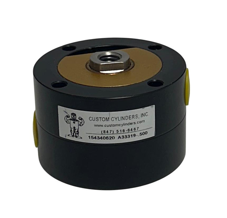 CUSTOM CYLINDERS INC A33319-.500 / 154340620 PNEUMATIC CYLINDER COMPACT NSNP