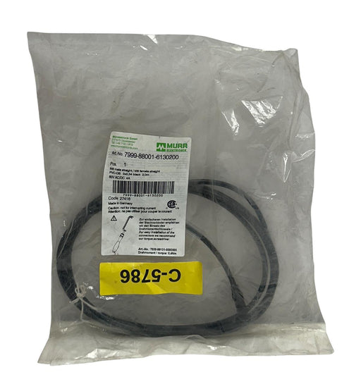 MURR ELEKTRONIK 7999-88001-6130200 / 7999880016130200 M8 MALE/M8 FEMALE 2M NSFS