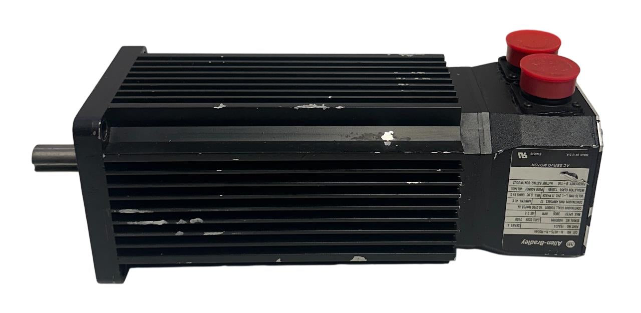 ALLEN BRADLEY H-4075-R-H00AA /A AC SERVO MOTOR ULTRA SERIES 193474 2.6kW USNP