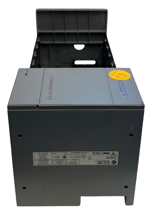 ALLEN BRADLEY 1746-P2 /C SLC 500 POWER SUPPLY W/ 1746-A7 /A SLOT RACK 7SLOT USNP
