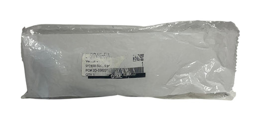 SMC SY7400-5U1 / SY74005U1 PNEUMATIC SOLENOID VALVE 5-PORT 24VDC 3-POS NSFS