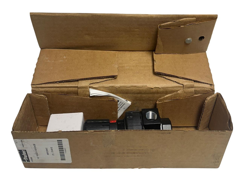 PARKER 06R318AC / 21U812 / 118100 REGULATOR 1/2'' REG 0-125/GAGE OEM NSMP