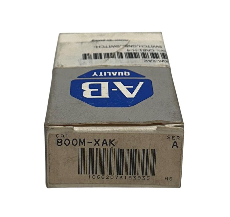 ALLEN BRADLEY 800M-XAK /A BULLETIN 800M CONTACT BLOCK 22mm 1NO/1NC 800MXAK NSMP