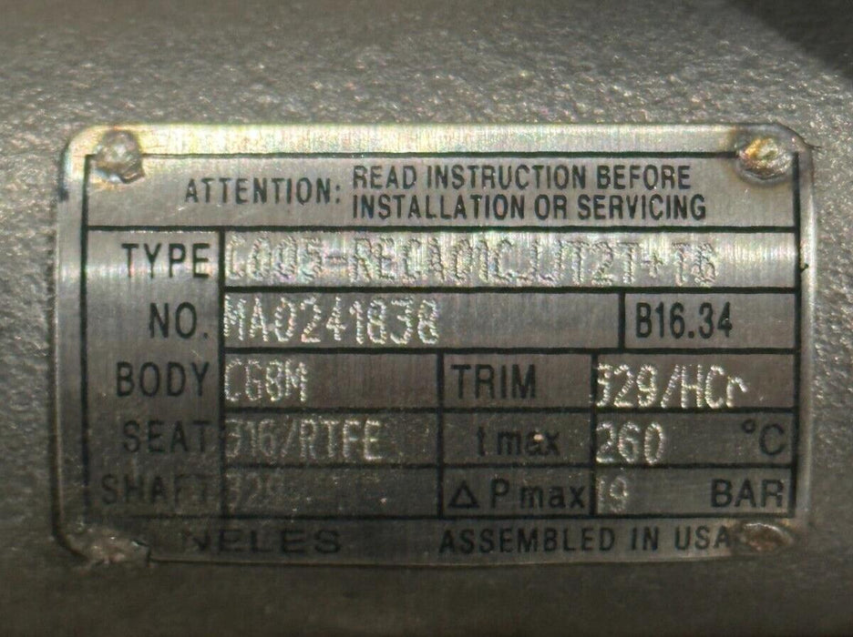 METSO JAMESBURY QPX1C/MC QUADRA-POWR X ACTUATOR/ NELES C005-RECA01CJJT2T+T6 NSNP