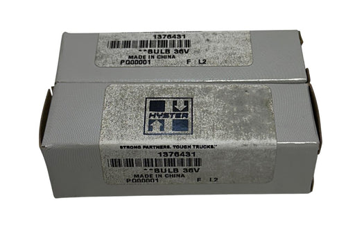 2 HYSTER 1376431 / HY1376431 OEM 36V BULBS FOR FORKLIFT NSMP